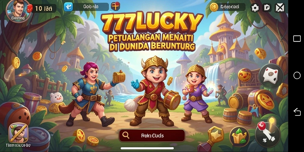 Gameplay menarik di 777LUCKY dengan petualangan seru.