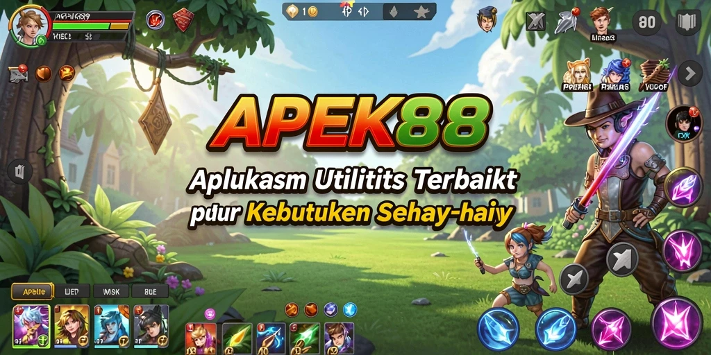 Tampilan antarmuka APEK88 yang bersih dan fungsional.