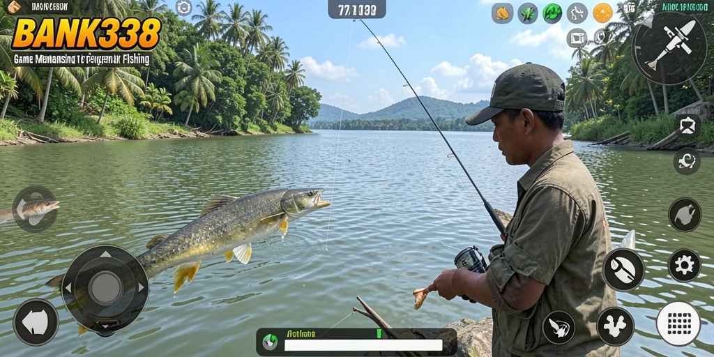 Tangkapan ikan yang fantastis dalam BANK338 dengan grafik menawan.