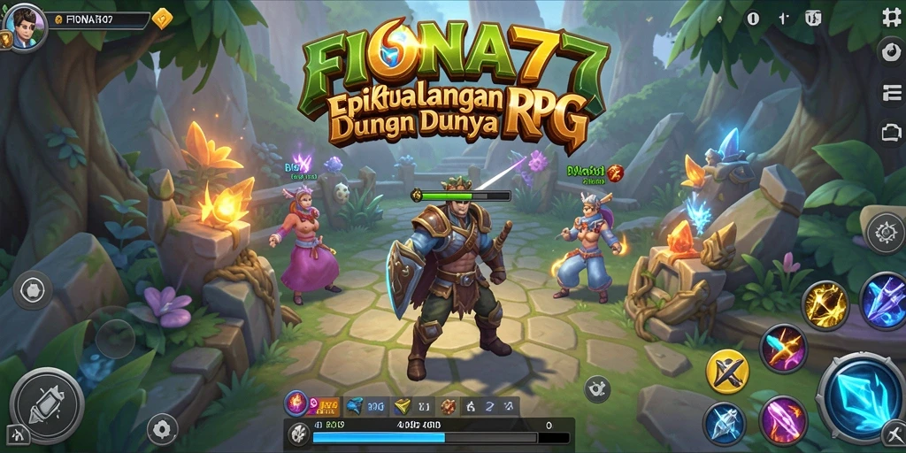 Tangkapan layar FIONA77 menampilkan aksi pertarungan yang mendebarkan.