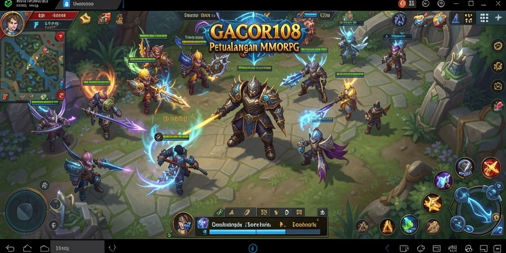 Tampilan menawan gameplay GACOR108 yang seru dan interaktif.