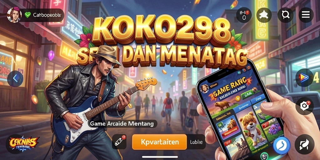 Screenshot gameplay KOKO288 menampilkan keseruan aksi arcade.