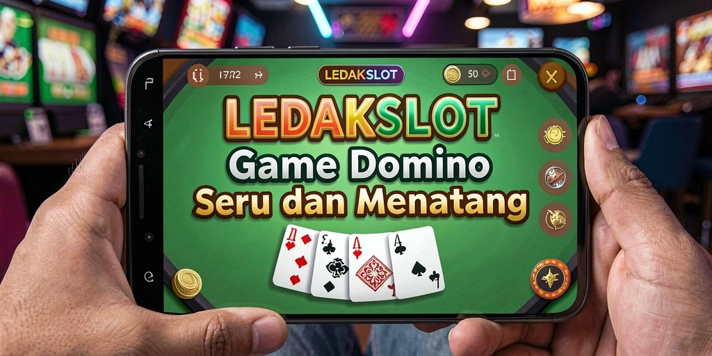 Tampilan gameplay seru dari LEDAKSLOT dengan berbagai karakter dan kartu