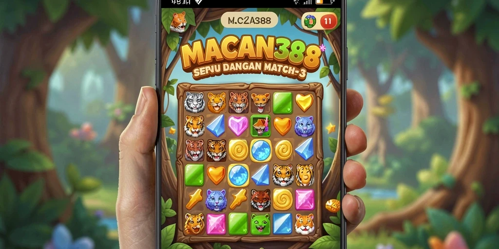 Tampilan menawan gameplay seru di MACAN388 yang penuh warna.