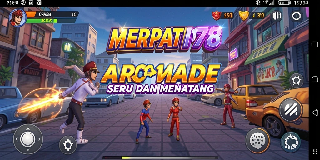 Screenshot gameplay MERPATI178 menunjukkan aksi seru dalam permainan Arcade.