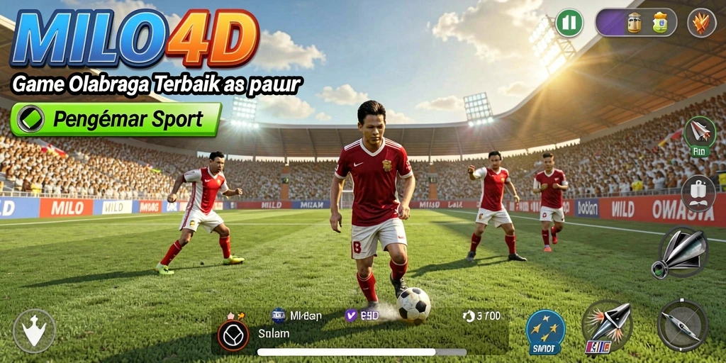 Gameplay menarik MILO4D yang menampilkan pertandingan olahraga seru.