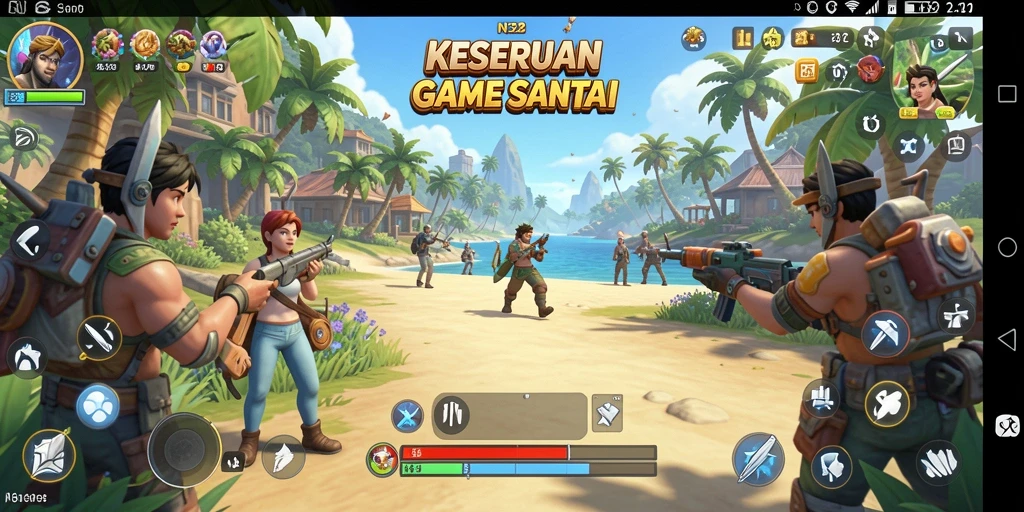 Gameplay N32 yang menghibur dan penuh tantangan.