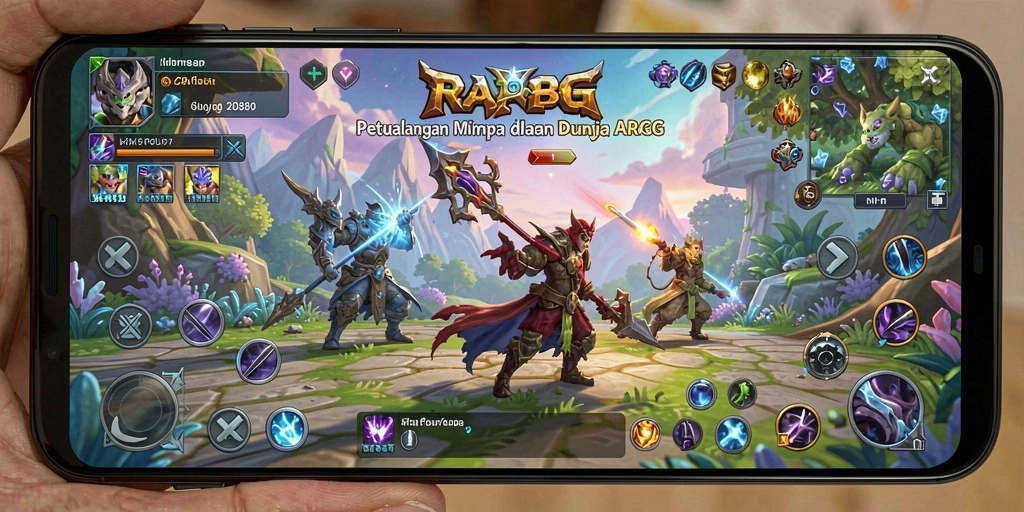 Gameplay mendebarkan di dunia ARPG dengan grafis menakjubkan.