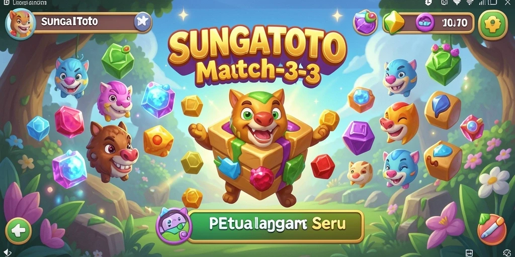 Tampilkan gameplay seru SUNGAITOTO dengan grafis menawan.