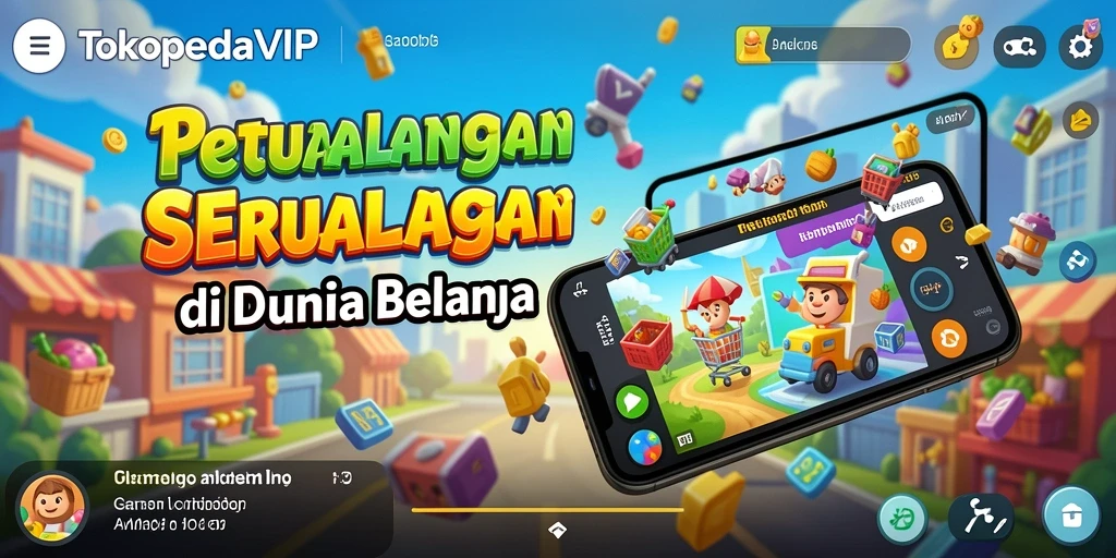 Gameplay menyenangkan dengan elemen petualangan belanja yang unik.