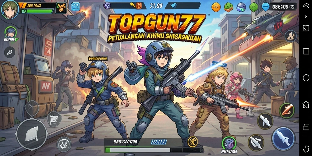 Gameplay seru dengan karakter anime yang mengesankan.