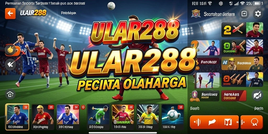 Tampilan gameplay Sportsbook yang menarik dari ULAR288.