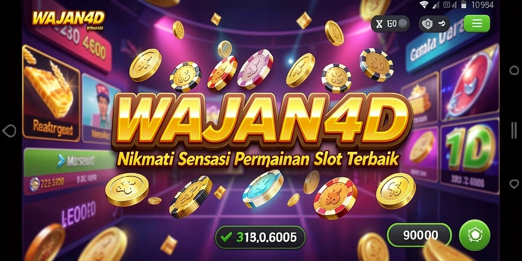 Tampilan gameplay Slot yang seru dan menarik di WAJAN4D.